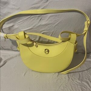 Time and Tru Yellow Leather Women's Bag New With Tags